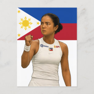 Alexandra Eala – Guadalajara Kampioen 2025 Feestdagenkaart