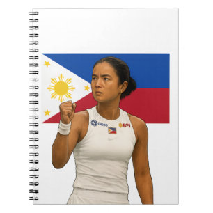 Alexandra Eala – Guadalajara Kampioen 2025 Notitieboek