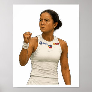 Alexandra Eala – Guadalajara Kampioen 2025 Poster