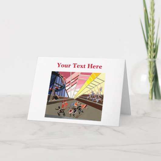 Alexandra Exter Bedankkaart (Voorkant)