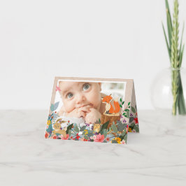 Alexandra Folded Foto Hartelijk dank Bedankkaart