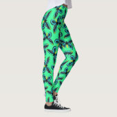 Alexandra's vogelvleugelvlinder leggings (Rechts)