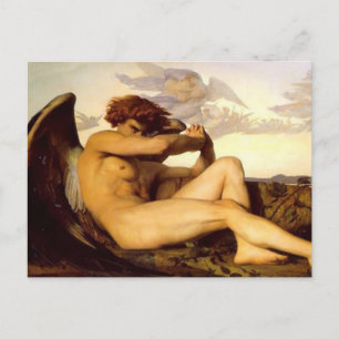 Alexandre Cabanel - Fallen Angel Briefkaart
