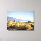 Alexandre Calame Zwitsers landschap Canvas Afdruk (Voorkant)