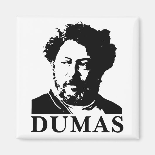 Alexandre Dumas Magneet (Voorkant)