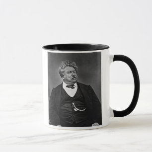 Alexandre Dumas pere (1802-70) uit 'Galerie Cont' Mok