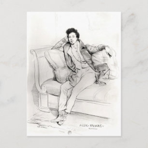 Alexandre Dumas Pere Briefkaart