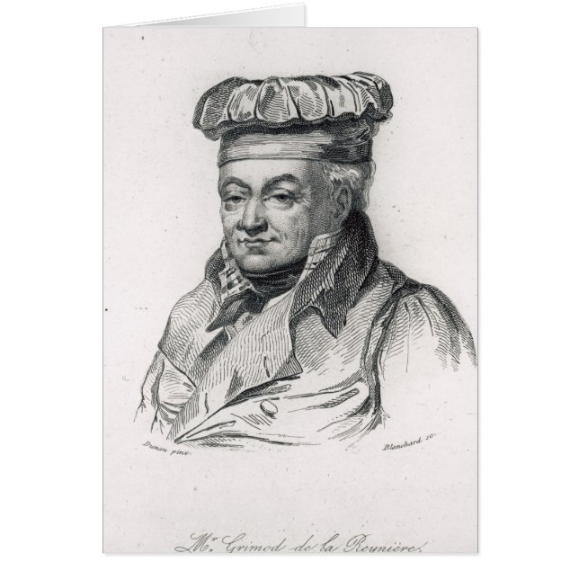 Alexandre Grimod de la Reyniere (Voorkant)