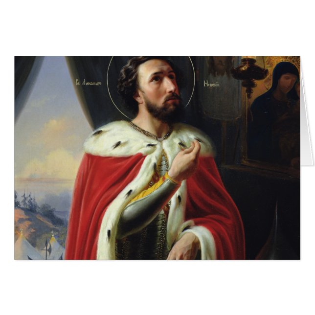 Alexandre Nevsky, duc de Novgorod (Devant horizontal)