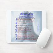 Alexandria Acrostic Muismat (Met muis)