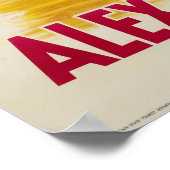 Alexandria, Egypte, Poster Vintage voyage (Coin)