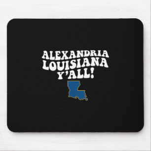 Alexandria Louisiana Y'all La Zuidelijk Accent Vak Muismat