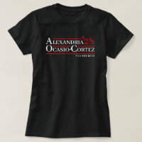 Alexandria Ocasio-Cortez 2028 AOC 28 Belast de rij