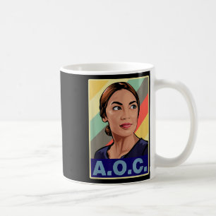 Alexandria Ocasio-cortez eerste Vrouw president Koffiemok