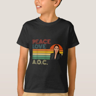 Alexandria Ocasio-cortez eerste Vrouw president T-shirt