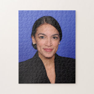 Alexandria Ocasio Cortez Portrait Legpuzzel