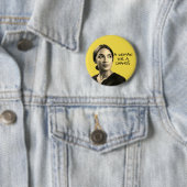 Alexandria Ocasio Cortez Ronde Button 5,7 Cm (In situ)