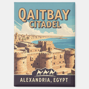  Alexandria Qaitbay Citadel Reizen Magneet