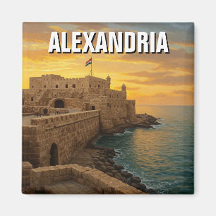 Alexandria Qaitbay Citadel Travel Magneet