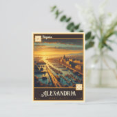 Alexandria, Virginia | BRIEFKAART (Staand voorkant)