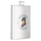 Alexandria Virginia Koloniaal Flacon (Rechts)