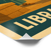 Alexandrië – Bibliotheek van Kennis Perfect Poster (Hoek)