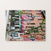 Alexandrië Street met Cafe Legpuzzel (Horizontaal)