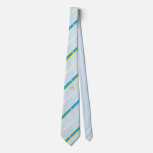 Alexandrië stripes vlag stropdas