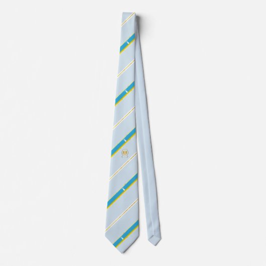 Alexandrië stripes vlag stropdas (Voorkant)