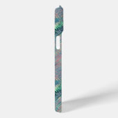 Alexandriet Blue Glassy Texture Case-Mate iPhone Case (Achterkant / Rechts)