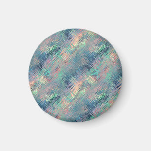 Alexandriet Blue Glassy Texture Magneet