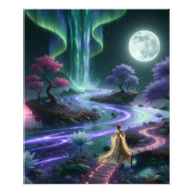 AlexDizaine "De Lichtweg" Premium Wanddecoratie