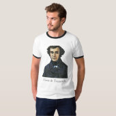 Alexis de Tocqueville T-shirt (Voorkant volledig)