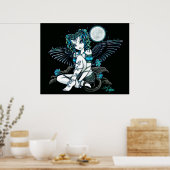 Alexis Flower Moon Angel Poster (Cuisine)