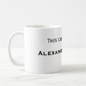Alex's cup koffiemok (Links)