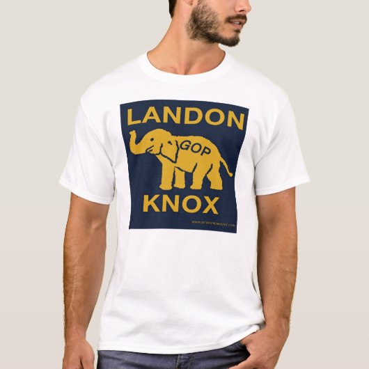 Alf Landon en Franklin Knox T-shirt (Voorkant)