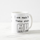 Alf tasse de nom de table périodique (Devant droit)