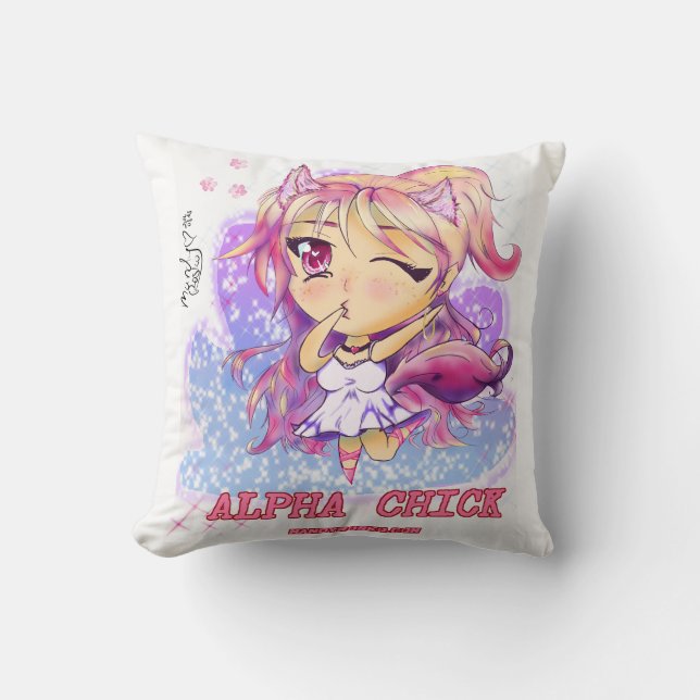 Alfa Chick Pillow 16X16 Kussen (Voorkant)
