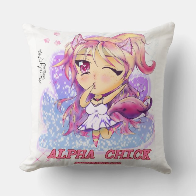 Alfa Chick Pillow 20X20 Kussen (Voorkant)