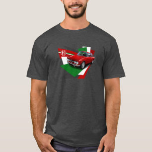 Alfa Romeo 1750 GTV Illustrated T-shirt