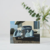 Alfa Romeo 6C 2300 Briefkaart (Staand voorkant)