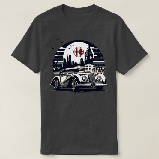Alfa Romeo 6C 2 T-shirt (Design voorkant)