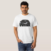 Alfa Romeo Giulietta - zwarte auto T-shirt (Voorkant volledig)
