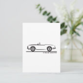 Alfa Romeo Guilietta Spider Briefkaart (Staand voorkant)