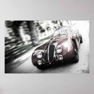 Alfa-snelheid - donker - poster
