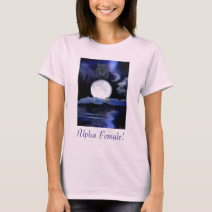 Alfa Vrouw. V-inch Topjes & Hoodies