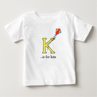 Alfabet Baby T-Shirt: K is voor Kite