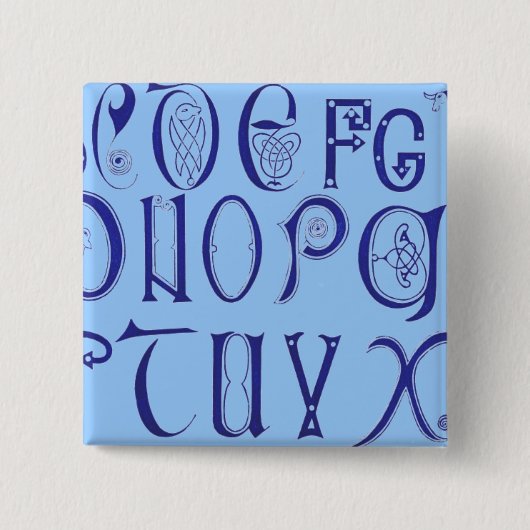 Alfabet Button (Voorkant)