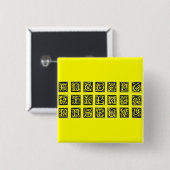 Alfabet Button (Voorkant /achterkant)