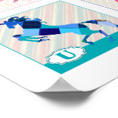 Alfabet Dierlijk Poster (Hoek)